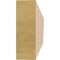 Ekena Millwork 2in. W x 6in. H x 24in. L Ridgewood Woodgrain TimberThane Rafter Tail, Primed Tan RFTUR02X06X24RIDRCPR - alternate 2